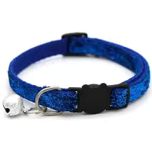 Cat Collar Adjustable with Bell – Soft Nylon, 19–32cm, Multiple Colors