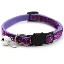 Cat Collar Adjustable with Bell – Soft Nylon, 19–32cm, Multiple Colors